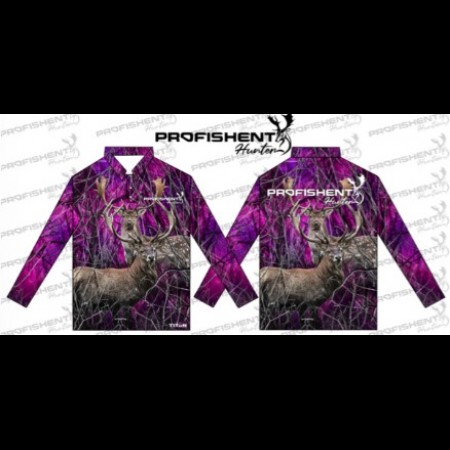 Profishent Tackle - Deer Pink Camo Shirt 